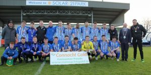 Ballina Town FC A team pictured after winning the 2018 Connacht Gold Super Cup.
